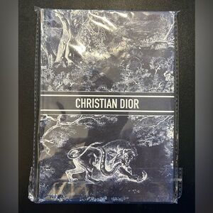 NWOT Dior Black and White Hardcover Notebook